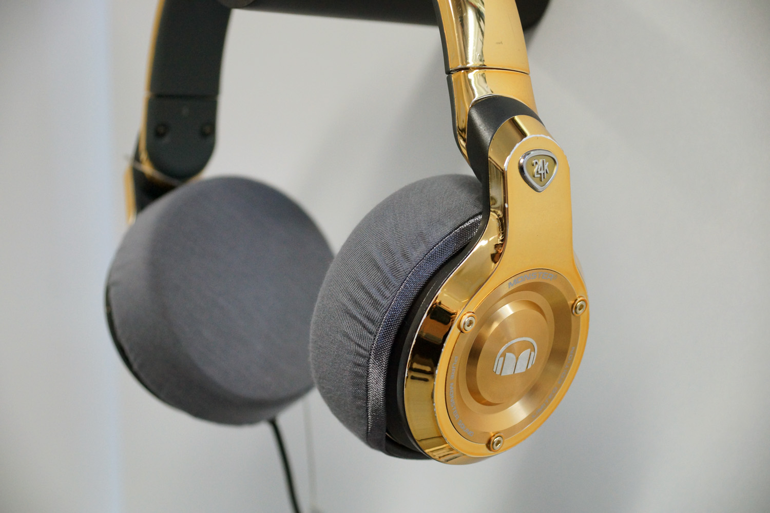 MONSTER 24Kのイヤーパッド与mimimamo兼容 
