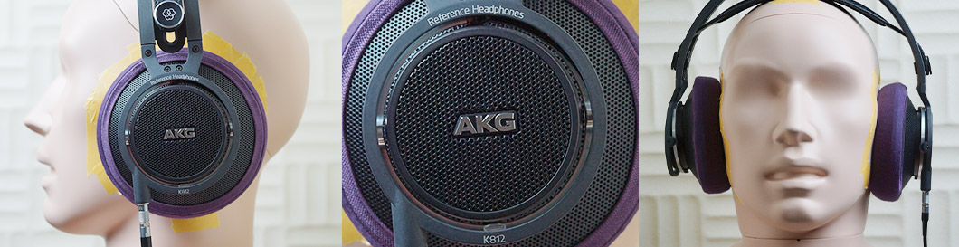 AKG K812とダミーヘッド