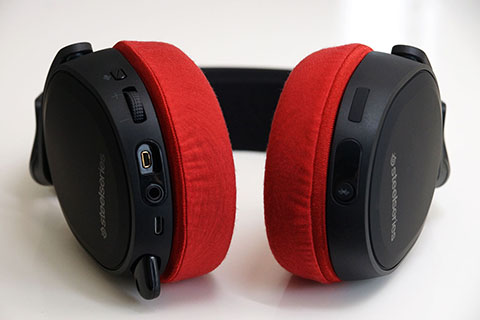 steelseries Arctis 3 2019 Editionのイヤーパッド与mimimamo兼容 
