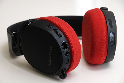 steelseries Arctis 3 2019 Editionのイヤーパッド与mimimamo兼容 
