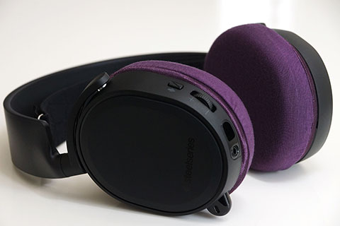 steelseries Arctis 5 2019 Editionのイヤーパッド与mimimamo兼容 
