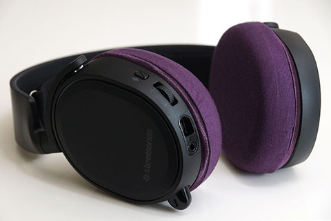 steelseries Arctis 5 2019 Editionのイヤーパッド与mimimamo兼容 
