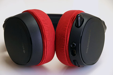 steelseries Arctis Pro + GameDACのイヤーパッド与mimimamo兼容 
