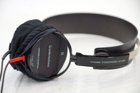 audio-technica ATH-20Dのイヤーパッド与mimimamo兼容 
