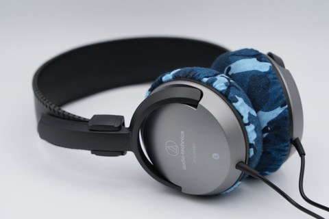 audio-technica ATH-250AVのイヤーパッド与mimimamo兼容 