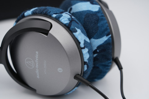 audio-technica ATH-250AVのイヤーパッド与mimimamo兼容 