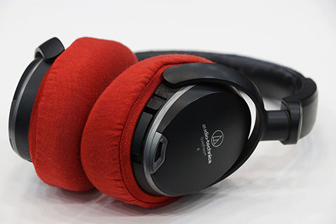 audio-technica ATH-ANC9のイヤーパッド与mimimamo兼容 
