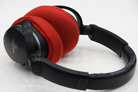 audio-technica ATH-ANC9のイヤーパッド与mimimamo兼容 
