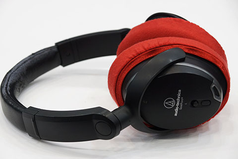 audio-technica ATH-ANC9のイヤーパッド与mimimamo兼容 
