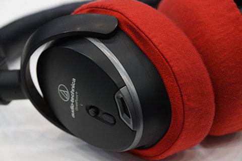 audio-technica ATH-ANC9のイヤーパッド与mimimamo兼容 
