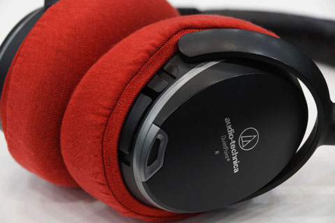 audio-technica ATH-ANC9のイヤーパッド与mimimamo兼容 
