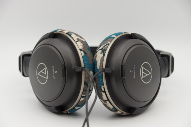 audio-technica ATH-AVC200のイヤーパッド与mimimamo兼容 
