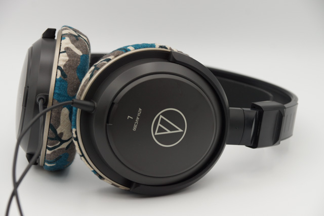 audio-technica ATH-AVC200のイヤーパッド与mimimamo兼容 
