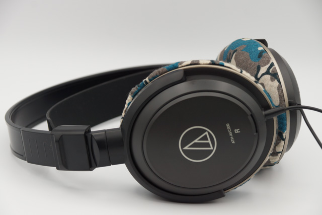 audio-technica ATH-AVC200のイヤーパッド与mimimamo兼容 
