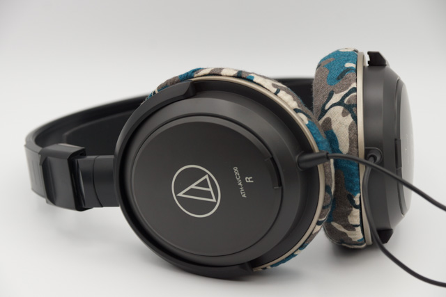 audio-technica ATH-AVC200のイヤーパッド与mimimamo兼容 
