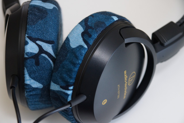 audio-technica ATH-EP100のイヤーパッド与mimimamo兼容 
