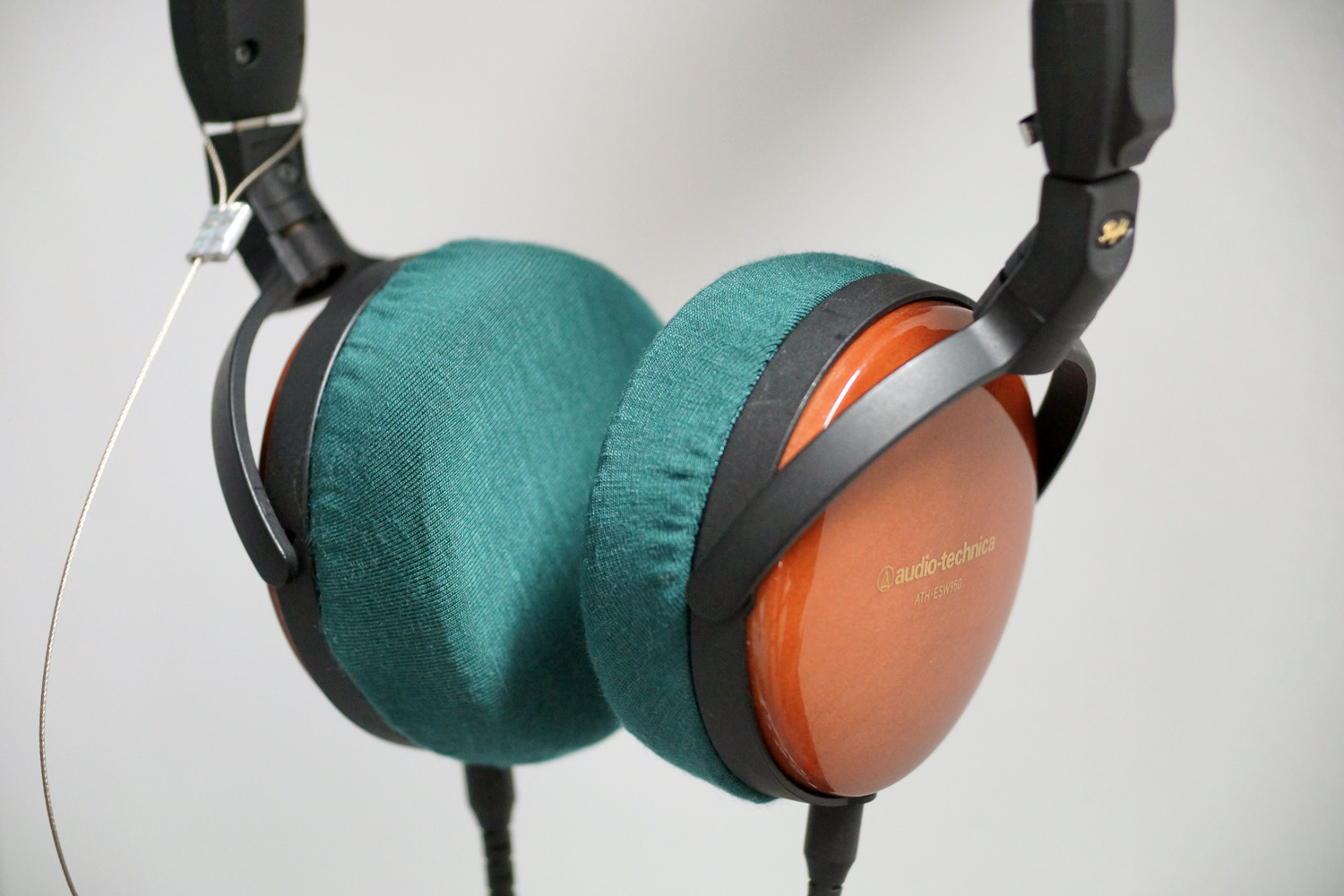 audio-technica ATH-ESW950のイヤーパッド与mimimamo兼容 
