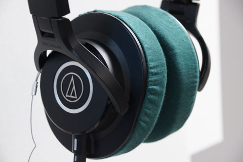 audio-technica ATH-M40xのイヤーパッド与mimimamo兼容 
