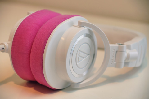 audio-technica ATH-M50xのイヤーパッド与mimimamo兼容 
