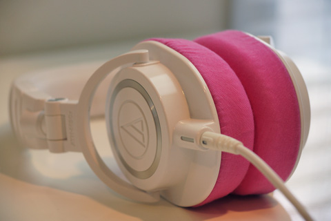 audio-technica ATH-M50xのイヤーパッド与mimimamo兼容 
