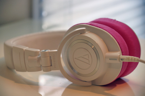 audio-technica ATH-M50xのイヤーパッド与mimimamo兼容 
