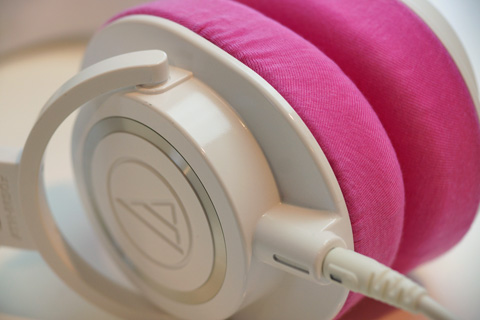 audio-technica ATH-M50xのイヤーパッド与mimimamo兼容 
