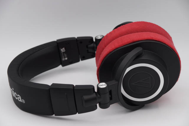 audio-technica ATH-M50xBT2のイヤーパッド与mimimamo兼容 
