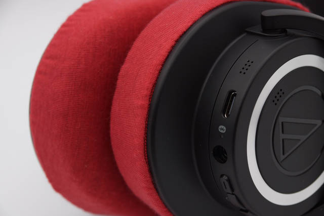 audio-technica ATH-M50xBT2のイヤーパッド与mimimamo兼容 

