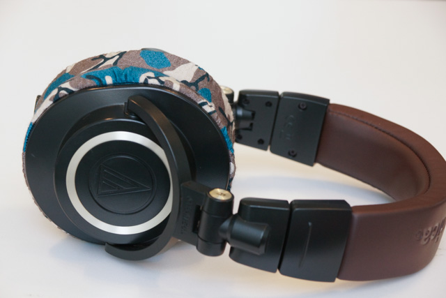 audio-technica ATH-M50xDGのイヤーパッド与mimimamo兼容 
