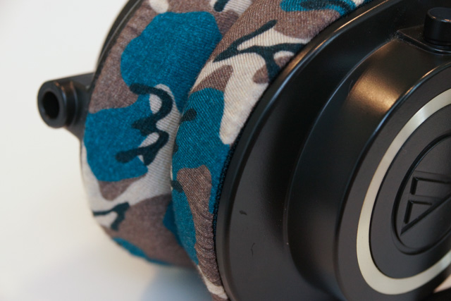 audio-technica ATH-M50xDGのイヤーパッド与mimimamo兼容 
