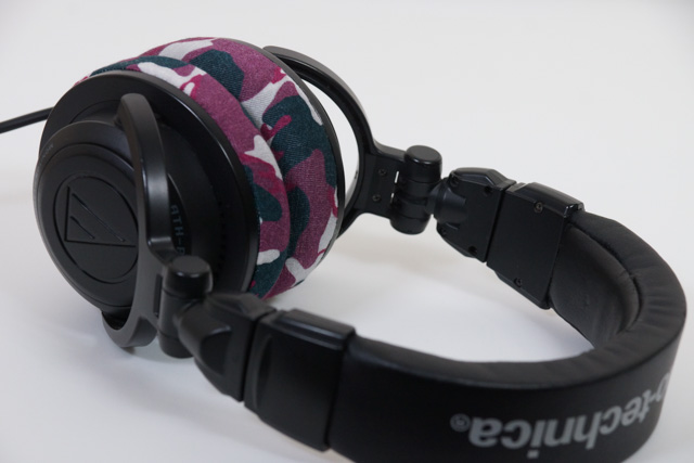 audio-technica ATH-PRO500のイヤーパッド与mimimamo兼容 
