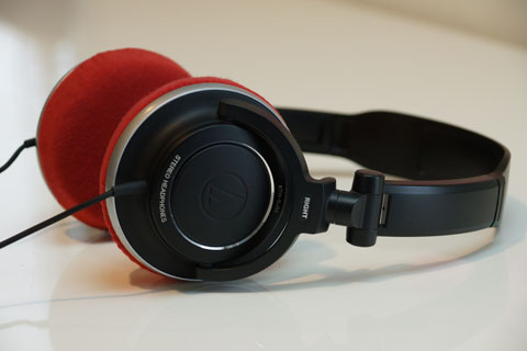 audio-technica ATH-SJ55のイヤーパッド与mimimamo兼容 
