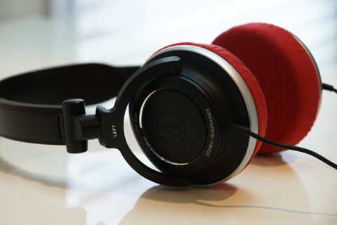 audio-technica ATH-SJ55のイヤーパッド与mimimamo兼容 
