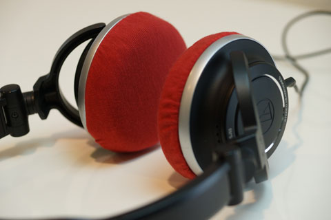 audio-technica ATH-SJ55のイヤーパッド与mimimamo兼容 
