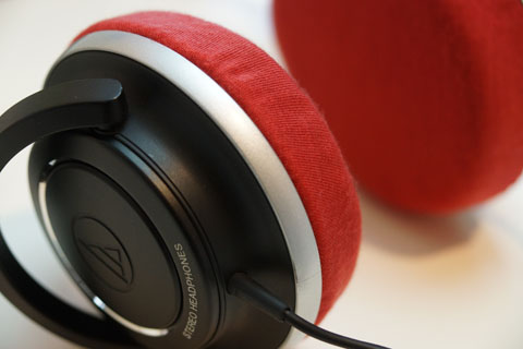 audio-technica ATH-SJ55のイヤーパッド与mimimamo兼容 
