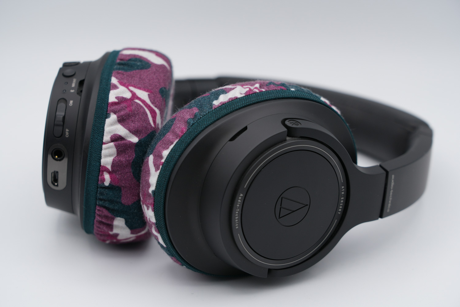 audio-technica ATH-SR50BTのイヤーパッド与mimimamo兼容
