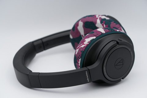 audio-technica ATH-SR50BTのイヤーパッド与mimimamo兼容 