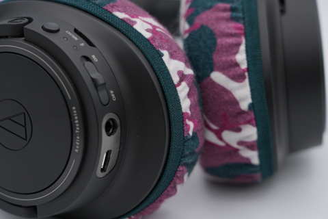 audio-technica ATH-SR50BTのイヤーパッド与mimimamo兼容 