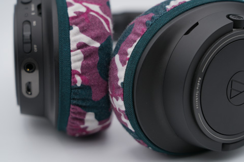 audio-technica ATH-SR50BTのイヤーパッド与mimimamo兼容 