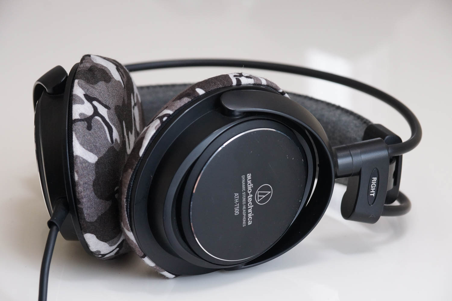 audio-technica ATH-T500のイヤーパッド与mimimamo兼容