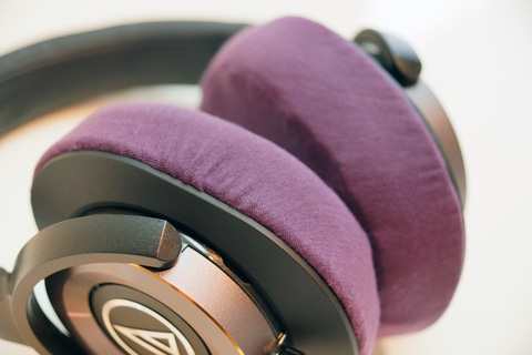 audio-technica ATH-MSR7のイヤーパッド与mimimamo兼容 
