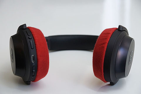 audio-technica ATH-WS330BTのイヤーパッド与mimimamo兼容 

