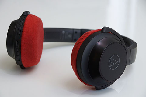 audio-technica ATH-WS330BTのイヤーパッド与mimimamo兼容 

