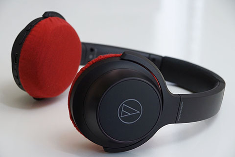 audio-technica ATH-WS330BTのイヤーパッド与mimimamo兼容 
