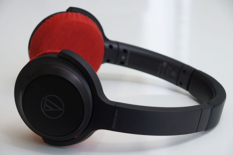 audio-technica ATH-WS330BTのイヤーパッド与mimimamo兼容 
