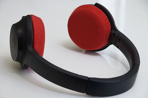audio-technica ATH-WS330BTのイヤーパッド与mimimamo兼容 
