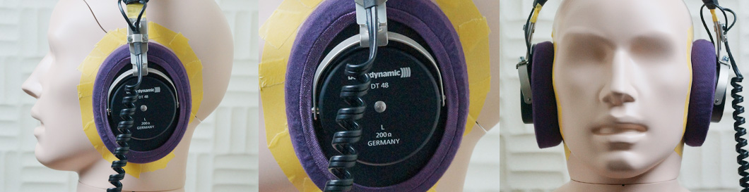 Beyerdynamic DT48Eとダミーヘッド