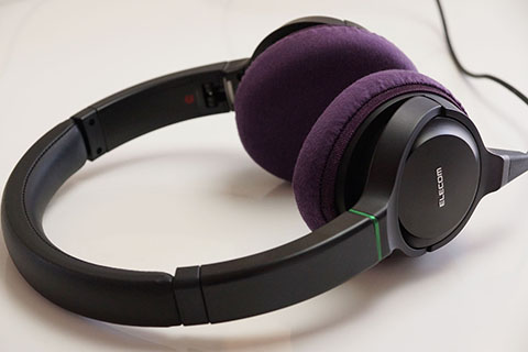 ELECOM OH2000 (EHP-OH2000A Series)のイヤーパッド与mimimamo兼容 
