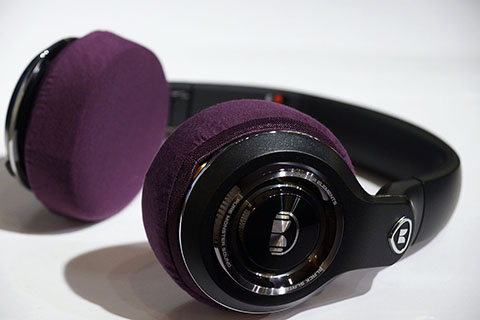 MONSTER ELEMENTS WIRELESS OVER-EARのイヤーパッド与mimimamo兼容 
