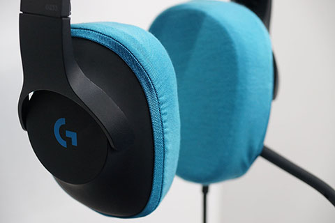 Logicool G233 PRODIGYのイヤーパッド与mimimamo兼容 
